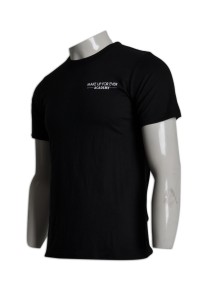 T527在線訂做t-shirt  t恤絲印diy   訂製環保T恤  tee專門店     黑色